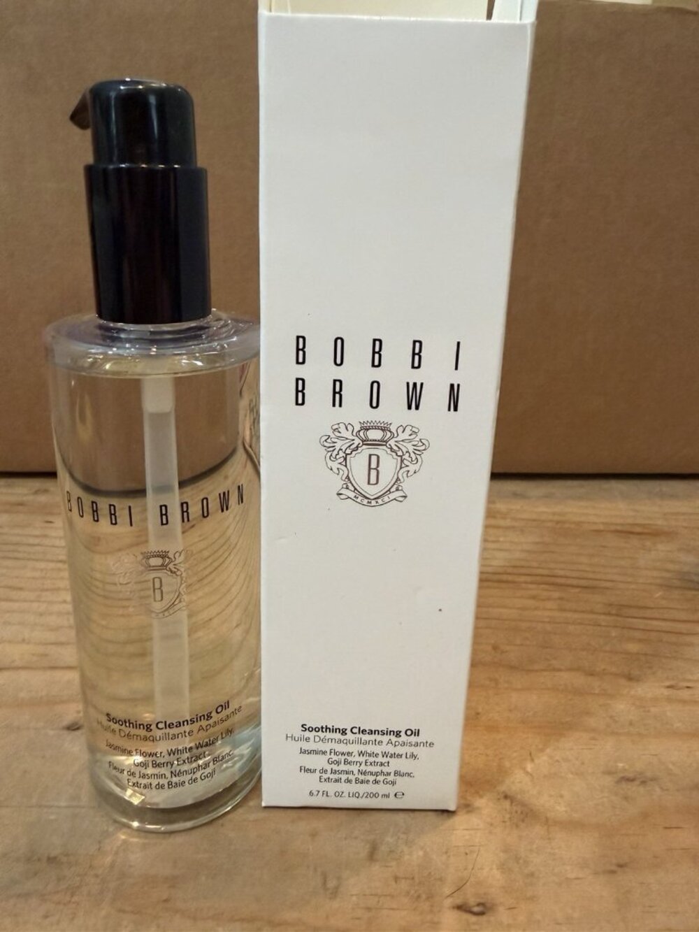 Bobbi Brown Soothing Cleansing Oil 6.7 oz/200 ml Full Size NIB